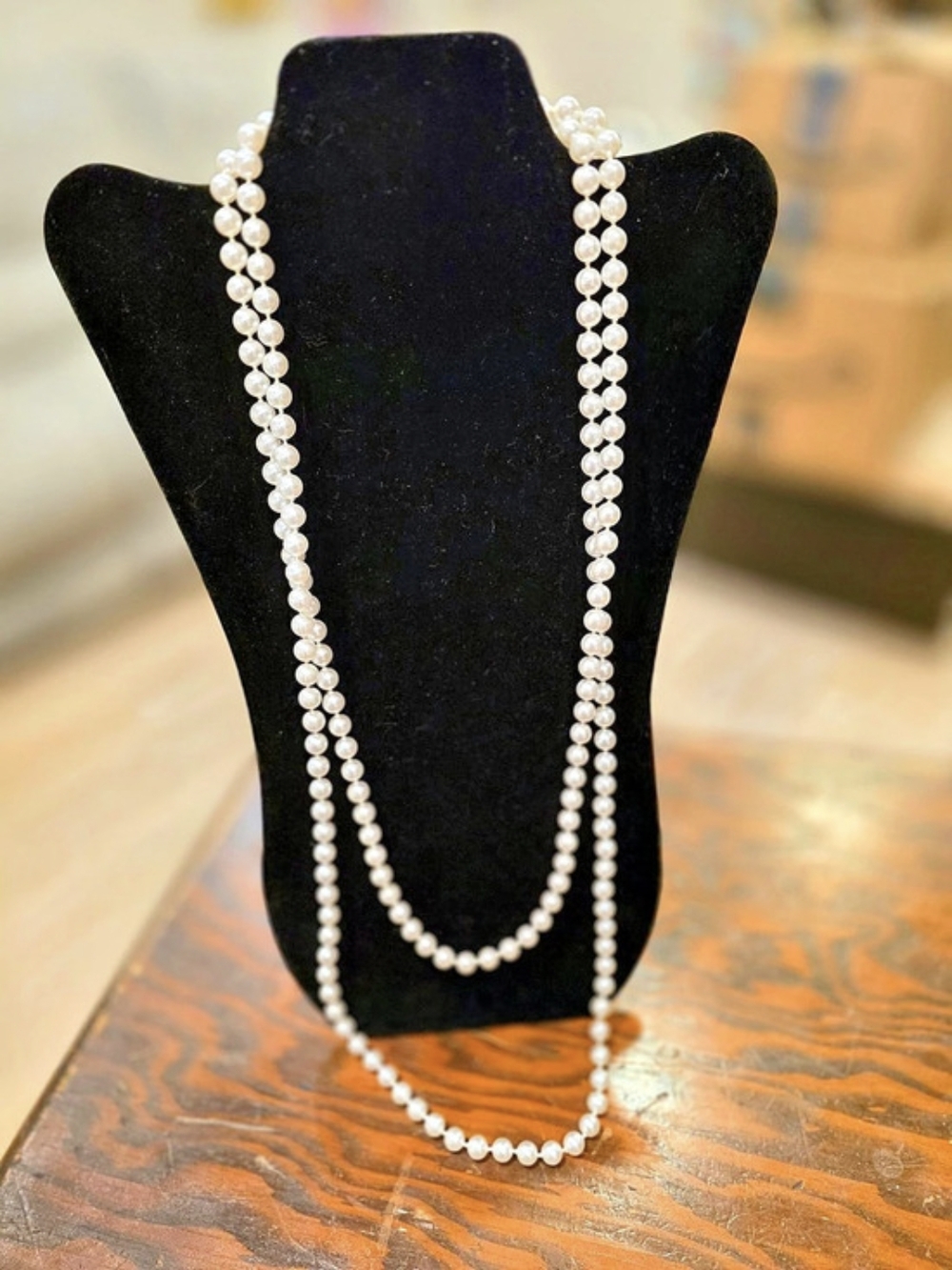 Rope Of Costume Pearls